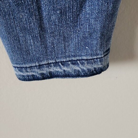 FRAME | Denim Le Skinny de Jeanne Crop Jeans blue sz 25 - Picture 4 of 4